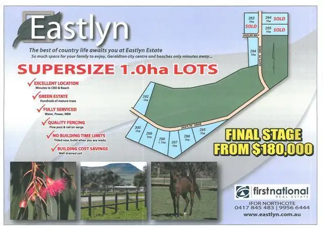 Second view of Homely land listing, LOT 295/106 Eastlyn Drive, Deepdale WA 6532