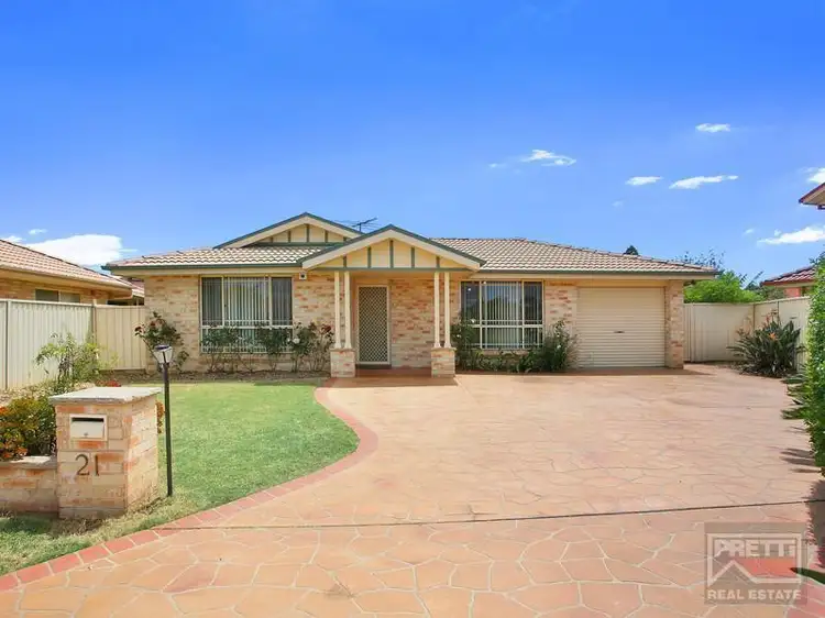Main view of Homely house listing, 21 Walgett Close, Hinchinbrook NSW 2168
