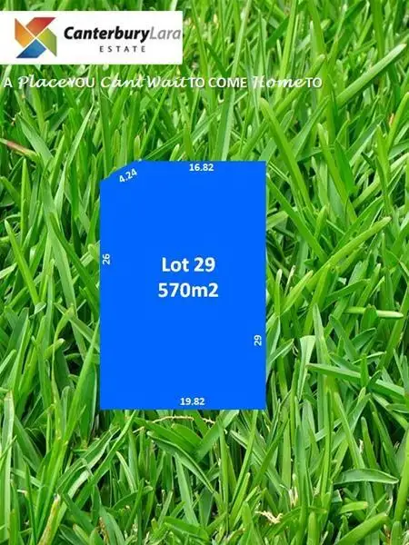 Main view of Homely land listing, Lot 29 Canterbury Lara, Lara VIC 3212