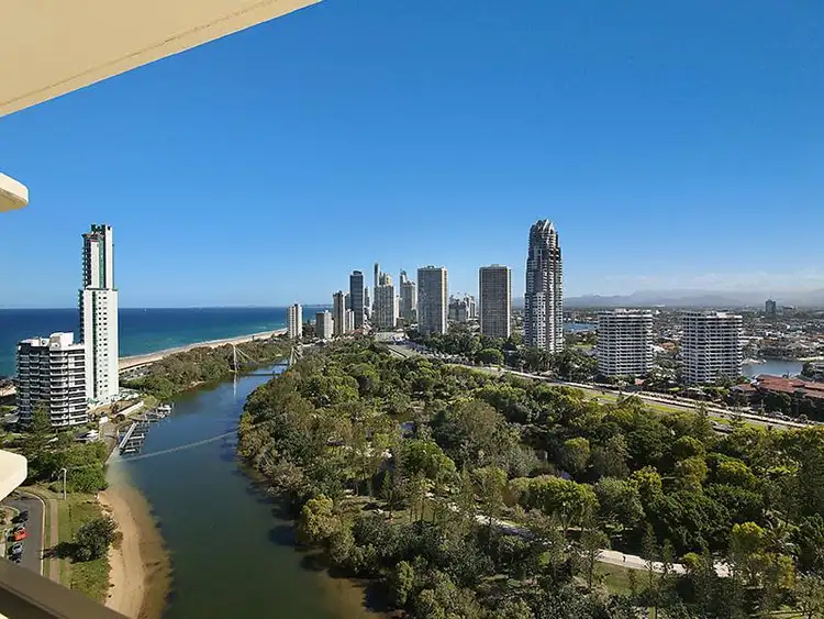 Second view of Homely apartment listing, 'CONTESSA' 1 Serisier  Avenue, Main Beach QLD 4217