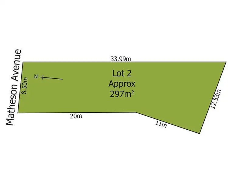 Main view of Homely land listing, Lot/2 Matheson Avenue, Findon SA 5023