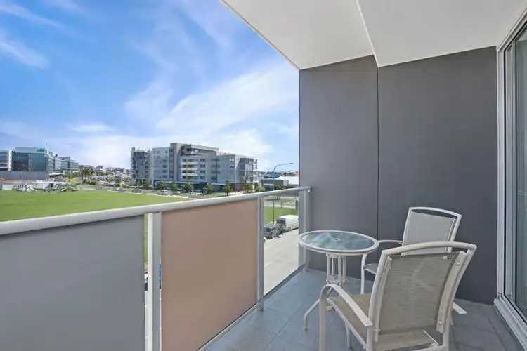 Second view of Homely apartment listing, 213/14 Honeysuckle Drive, Newcastle NSW 2300