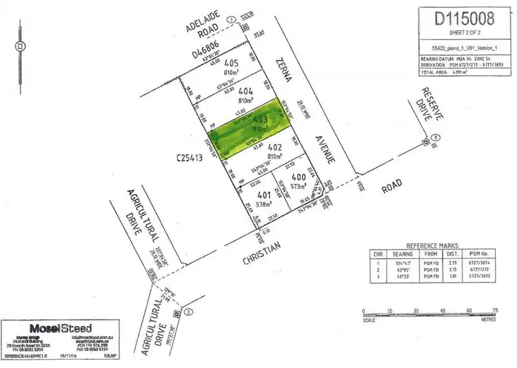 Second view of Homely land listing, Lot 403 Zerna Avenue, Murray Bridge SA 5253