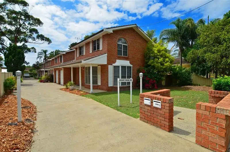 Main view of Homely townhouse listing, 1/14 Picnic Parade, Ettalong Beach NSW 2257