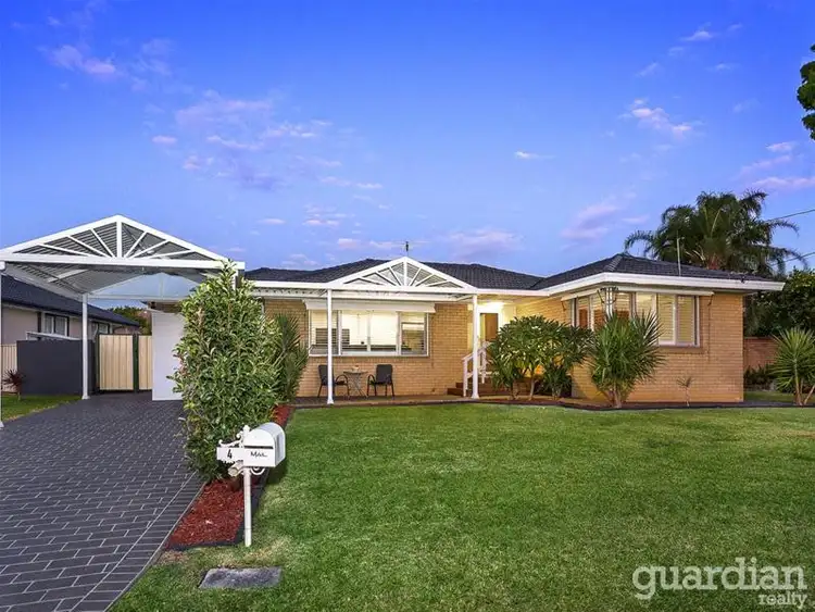 4 Lambert Crescent, Baulkham Hills NSW 2153