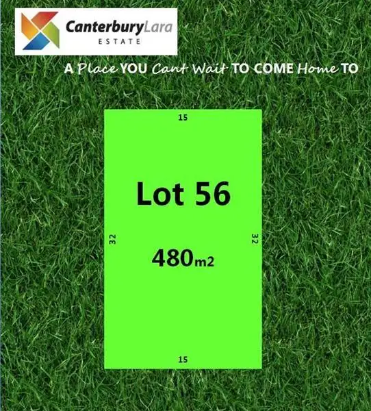 Main view of Homely land listing, LOT 56 Canterbury Lara, Lara VIC 3212