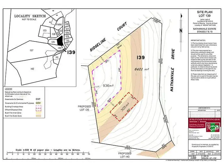 Third view of Homely land listing, 139 Ridgeline Court, Mount Nathan QLD 4211