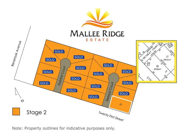 Main view of Homely land listing, 8 Retreat Court, Irymple VIC 3498
