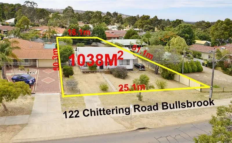 Main view of Homely land listing, 122 Chittering Road, Bullsbrook WA 6084