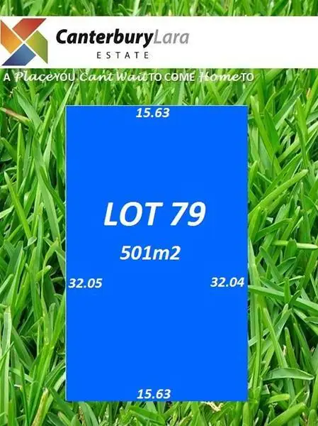 Main view of Homely land listing, LOT 79 Canterbury Lara Estate, Lara VIC 3212