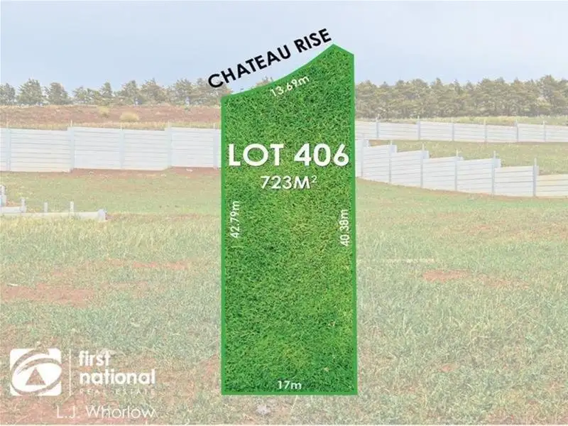 Main view of Homely land listing, Lot 406 Chateau Rise, Sunbury VIC 3429