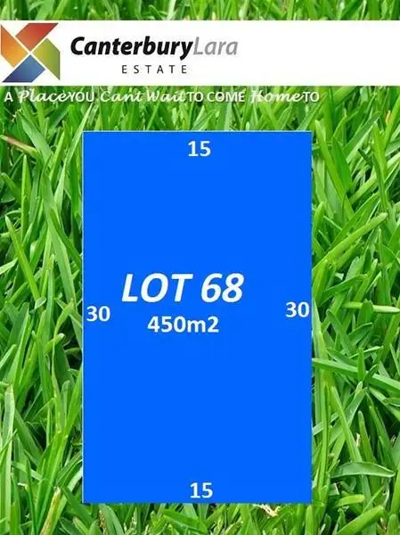 Lot 68 Canterbury Lara Estate, Lara VIC 3212