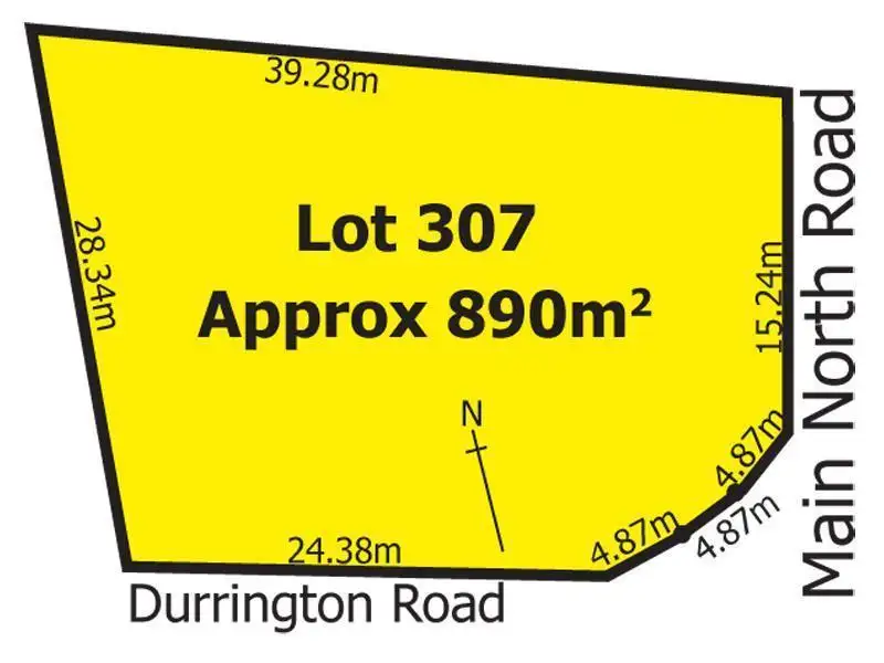 Main view of Homely land listing, Lot/307 (539) Main North Road, Elizabeth SA 5112