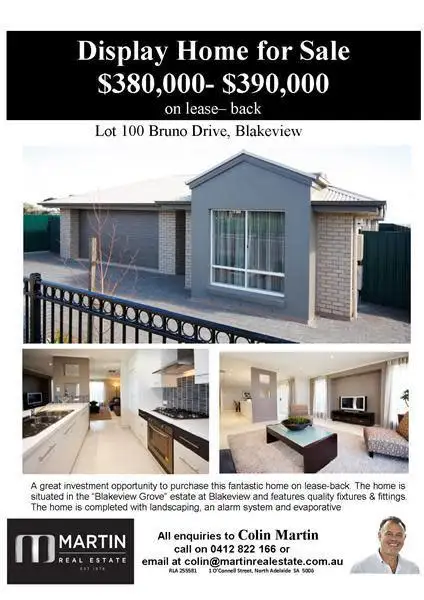 Main view of Homely house listing, 100 Bruno Drive, Blakeview SA 5114