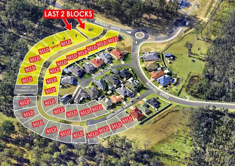 Second view of Homely land listing, Lot 3 Wedgetail Drive, Lakewood NSW 2443