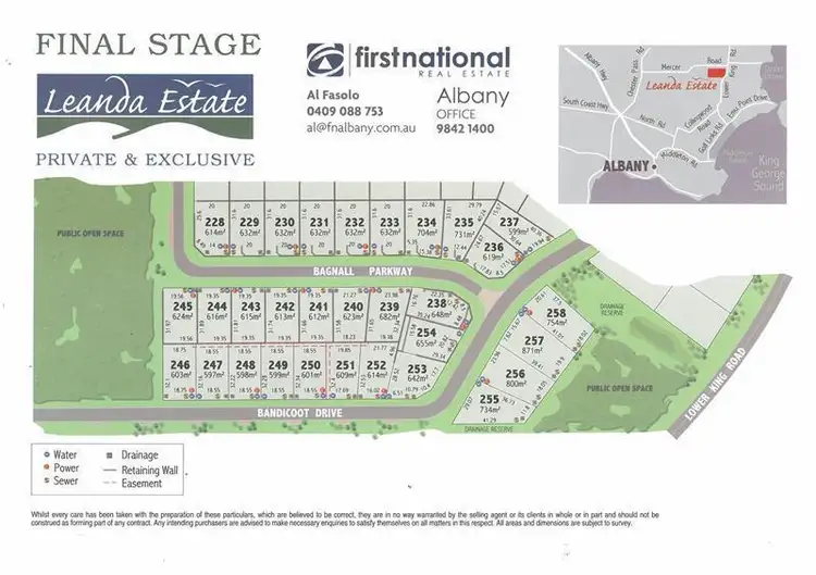 Main view of Homely land listing, 233 Bagnall Parkway, Lange WA 6330