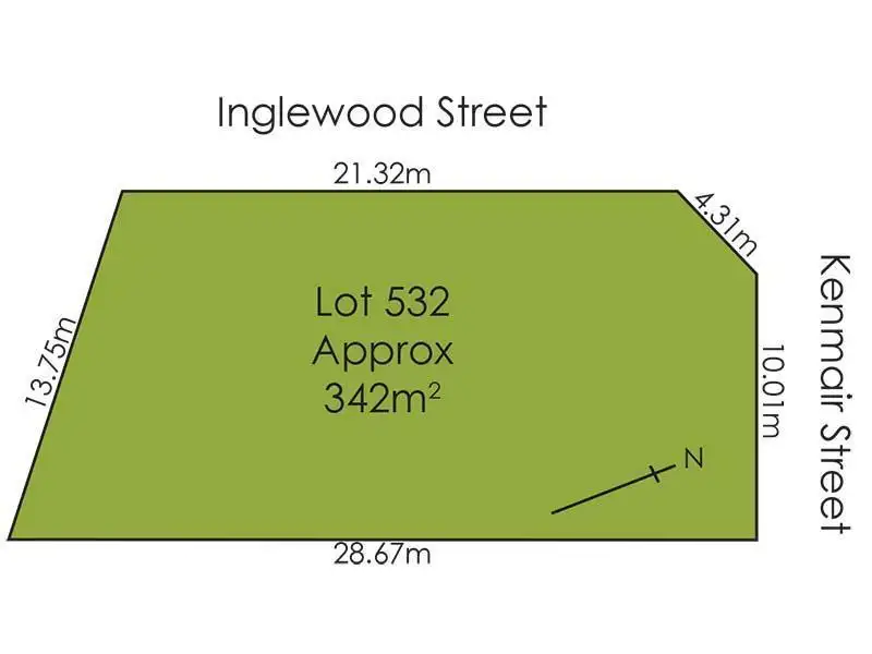 Main view of Homely land listing, Allotment/532 Kenmair Street, Mansfield Park SA 5012