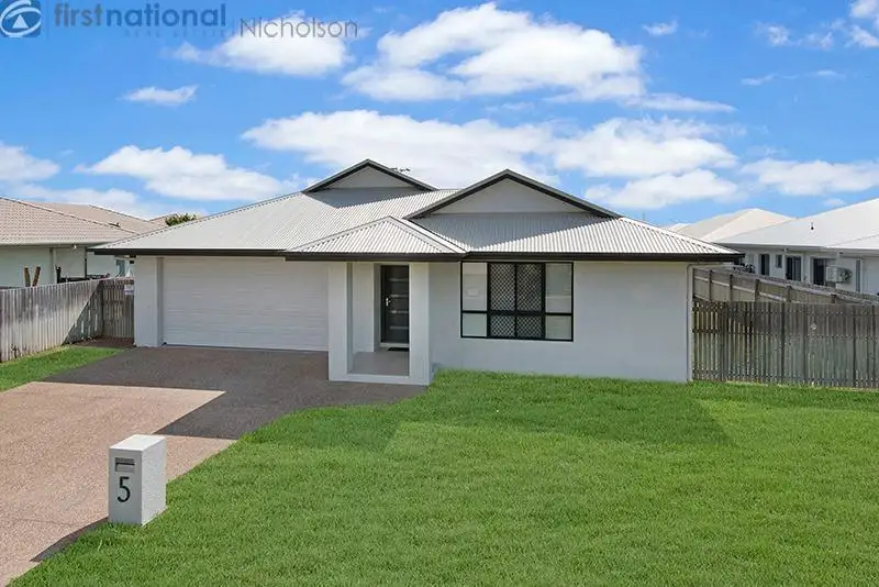 Main view of Homely house listing, 5 Polmaise Close, Burdell QLD 4818