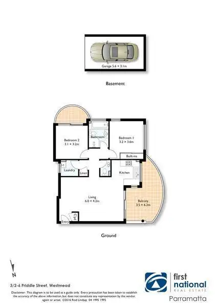 Sixth view of Homely apartment listing, 3/2-6 Priddle Street, Westmead NSW 2145