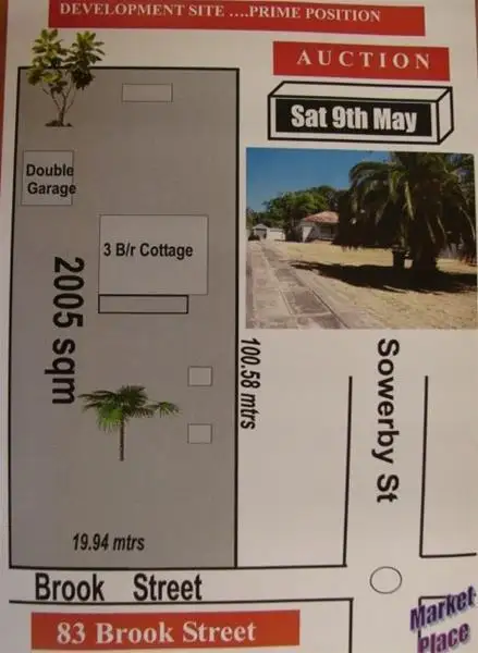 Fifth view of Homely land listing, 83 Brook Street, Muswellbrook NSW 2333