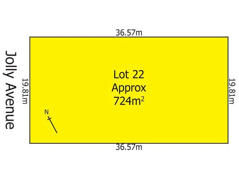 Main view of Homely land listing, Lot/22 Jolly Avenue, Northfield SA 5085