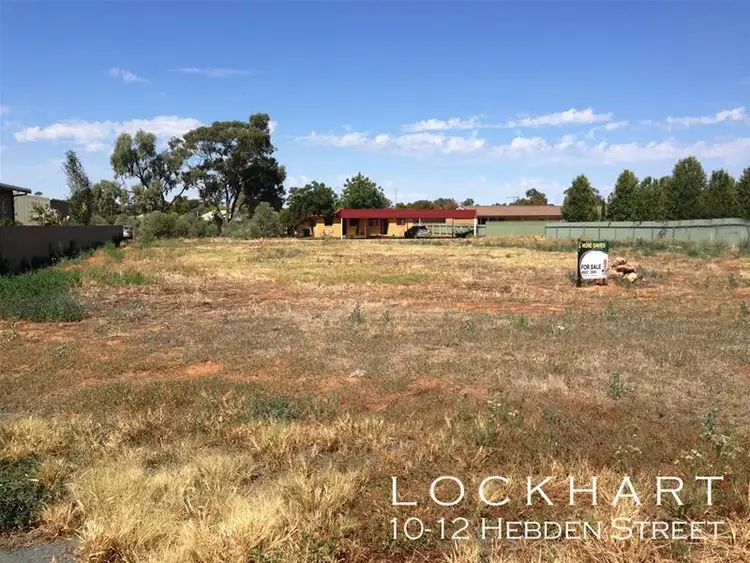Second view of Homely land listing, 10-12 Hebden Street, Lockhart NSW 2656