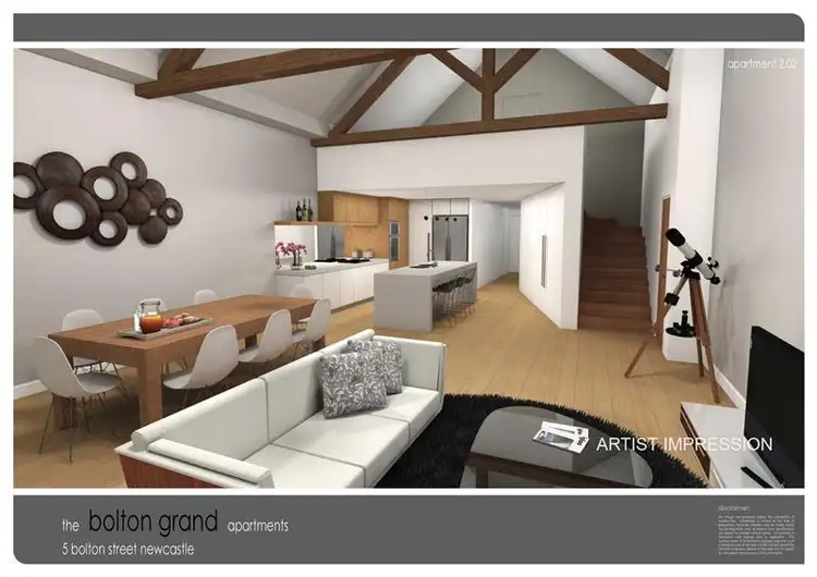 Second view of Homely apartment listing, 202/5 Bolton Street, Newcastle NSW 2300