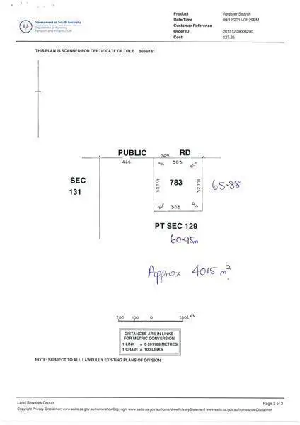 Third view of Homely land listing, Lot /783 Swincer Road, Minlaton SA 5575