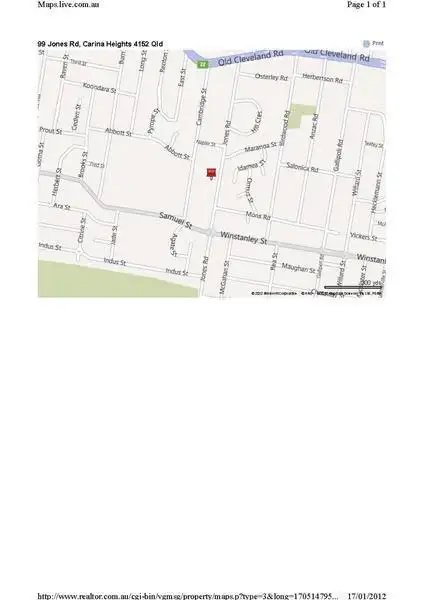 Address available on request