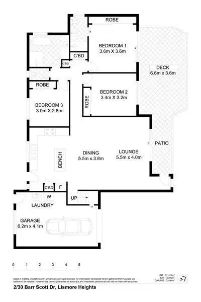 2/30 Barr Scott Drive (off Gallagher Dr), Lismore Heights NSW 2480