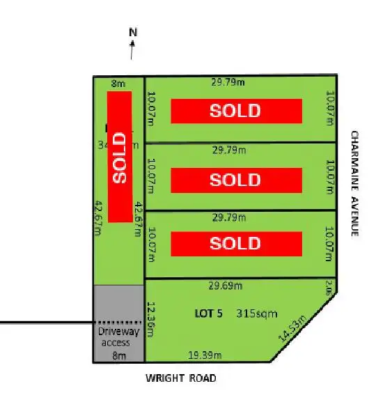 Main view of Homely land listing, 57 Charmaine Avenue, Para Vista SA 5093