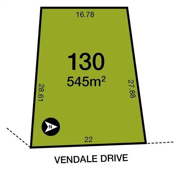Lot 130 Vendale  Drive, Flagstaff Hill SA 5159