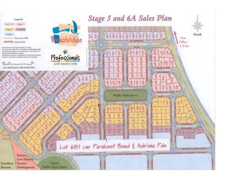Fifth view of Homely land listing, Lot 681 Cnr Parakeet Bend, Jurien Bay WA 6516