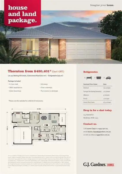 Second view of Homely land listing, Lot 305 / Notting Hill Estate, Thornton NSW 2322