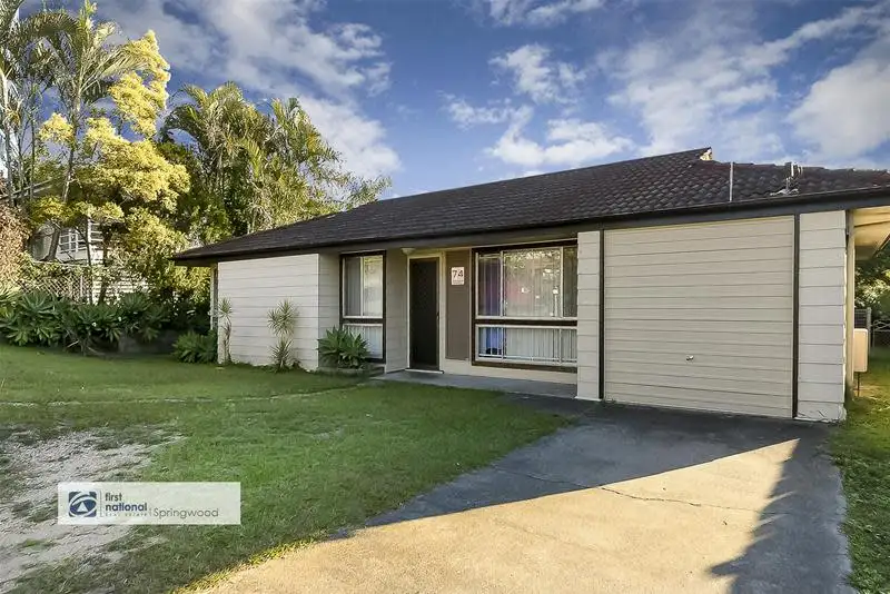 Main view of Homely house listing, 74 Atkinson Street, Slacks Creek QLD 4127