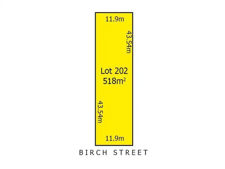 Lot 202/ Birch Street, Findon SA 5023