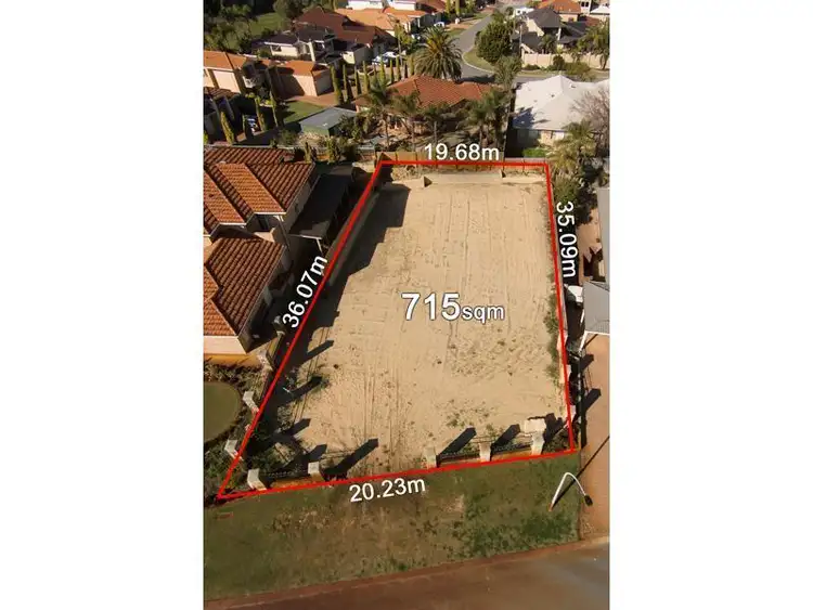Main view of Homely land listing, 7 Highcliffe Rise, Currambine WA 6028