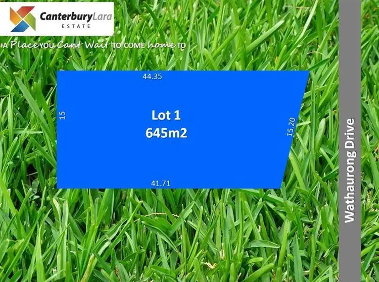 Lot 1 Canterbury Lara Estate, Lara VIC 3212