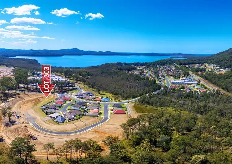 Main view of Homely land listing, Lot 303 Wedgetail Drive, Lakewood NSW 2443