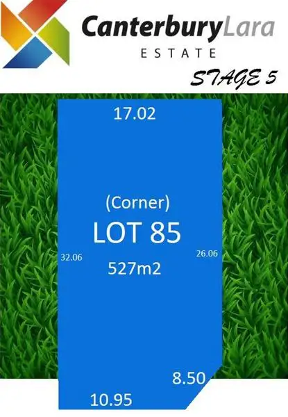 Main view of Homely land listing, Lot 85 Canterbury Lara Estate, Lara VIC 3212