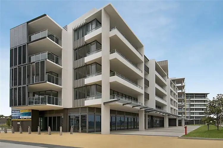 Main view of Homely apartment listing, 405/15 Honeysuckle Drive, Newcastle NSW 2300