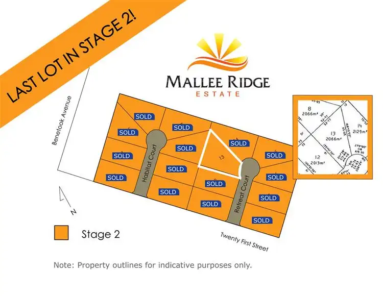 Main view of Homely land listing, LOT 13/3 Retreat Court, Irymple VIC 3498