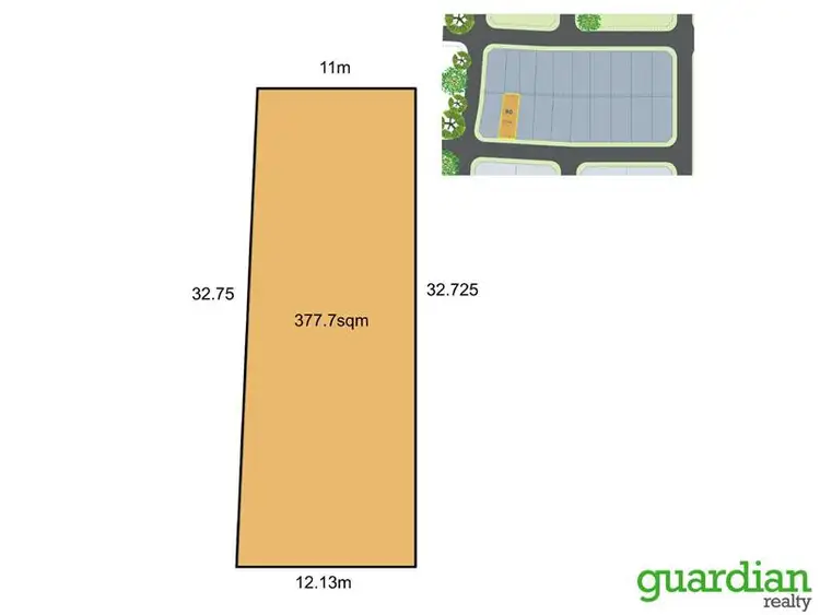 Third view of Homely land listing, Lot 80, 72-76 Terry Road, Box Hill NSW 2765