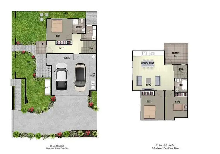 Second view of Homely townhouse listing, 1/55 Ann Street, Dandenong VIC 3175