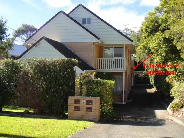 Main view of Homely townhouse listing, 2/14 Russell Street, Hawks Nest NSW 2324