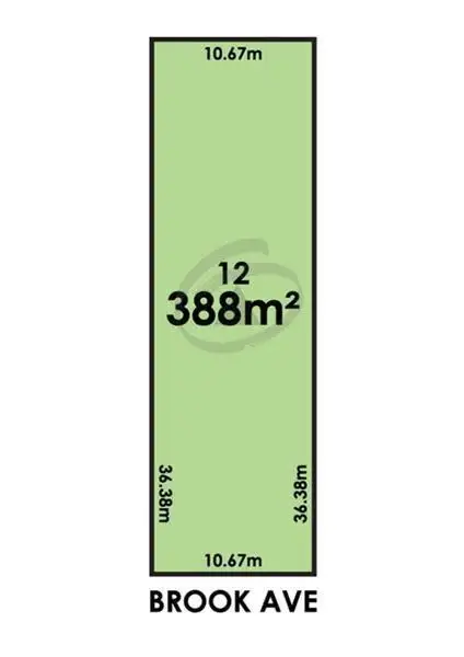 Main view of Homely land listing, Lot 12/ Brook Avenue, Glen Osmond SA 5064
