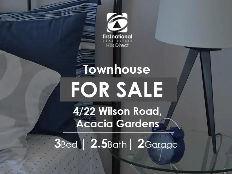 Main view of Homely semi-detached listing, 4/22 Wilson Road, Acacia Gardens NSW 2763