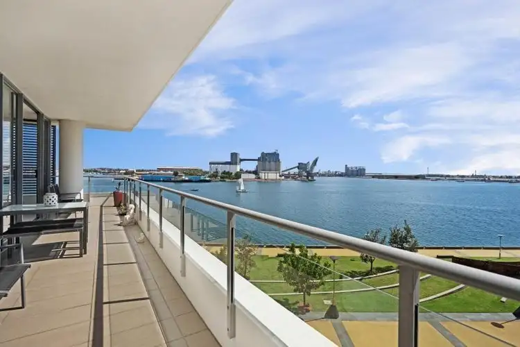 Main view of Homely apartment listing, 301/19 Honeysuckle Drive, Newcastle NSW 2300