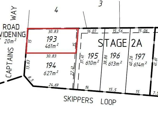 Third view of Homely land listing, Lot/193 Captains Way, South Hedland WA 6722