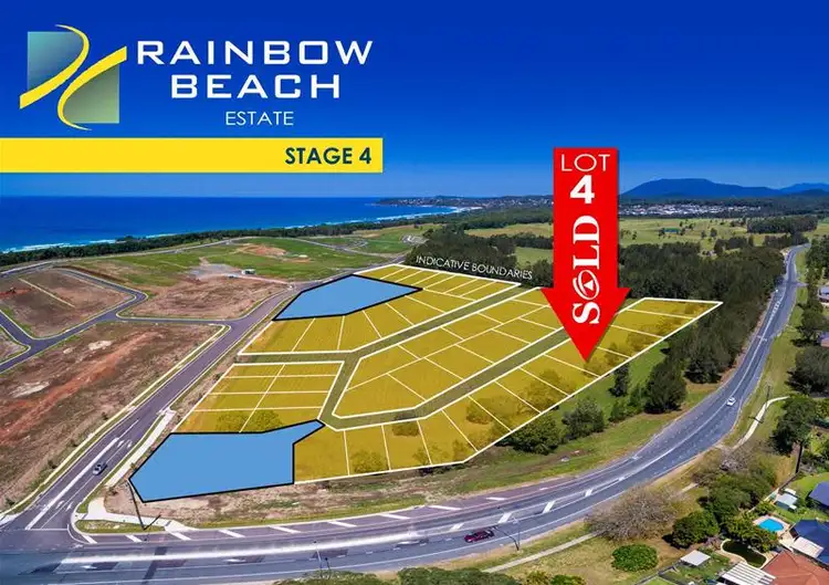 Main view of Homely land listing, Lot 4 Rainbow Beach Estate, Lake Cathie NSW 2445